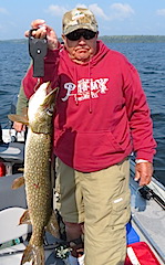 Great BIG Northern Pike Fishing at Fireside Lodge by Richard Sulc